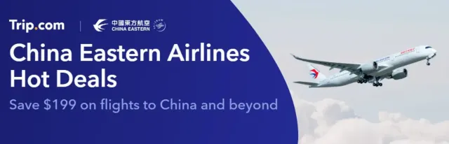 Trip.com Promo Code Australia: China Eastern Airlines