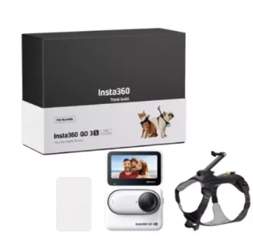 Insta360GO3S128GB輕便運動相機寵物專屬套組