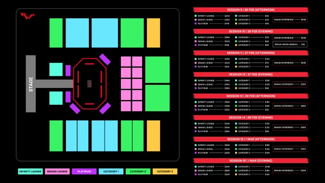 【Singapore Smash 2026】Ticketek on Sale Nov 21 ! Trip.com Hotel Packages: Available Nov 26 ! Ticket Info & Schedule