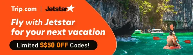 Trip.com Promo Code Singapore: Fly with Jetstar