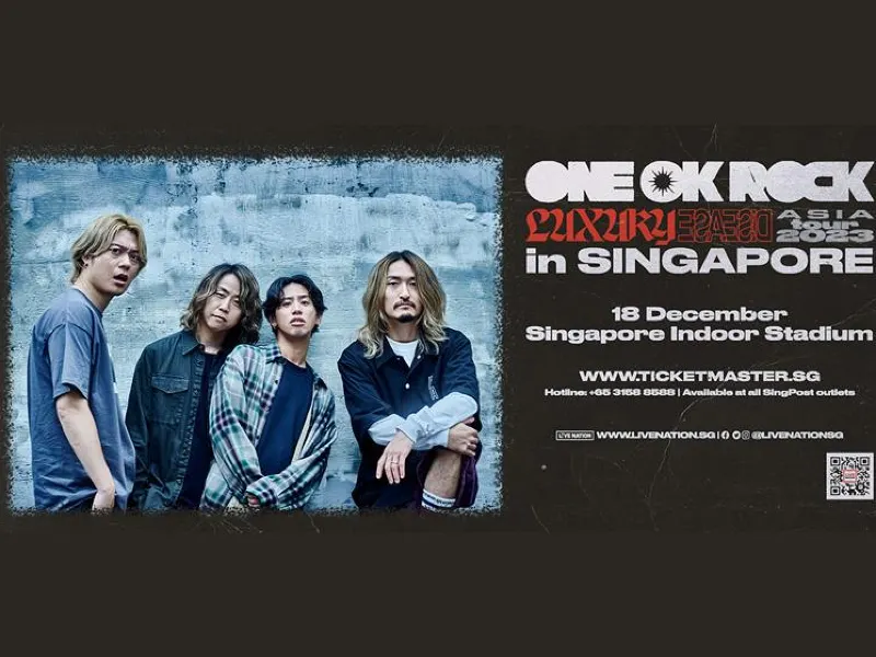 ONE OK ROCK Luxury Disease Asia Tour 2023 in Singapore