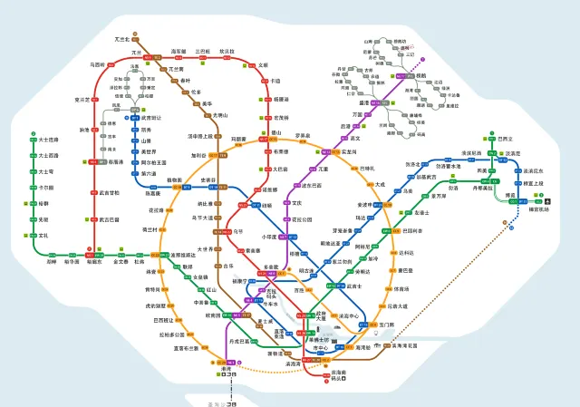 新加坡地鐵 SMRT 路線圖