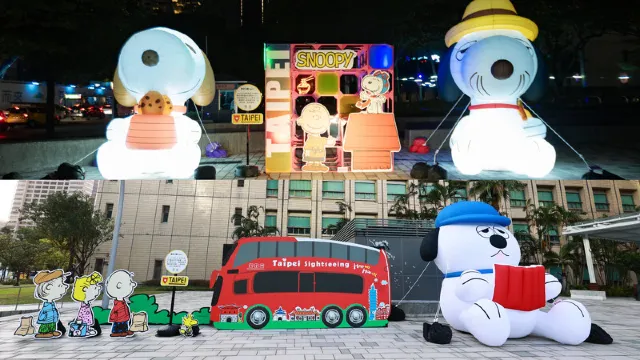 台北限定SNOOPY裝置快打卡