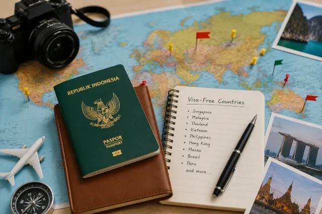 visa free countries for indonesian