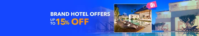 Brand Hotel Offers | Up to 15% OFF