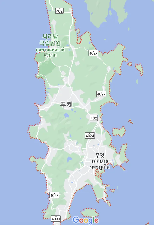 푸켓 자유여행 호텔 지역 추천