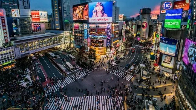 渋谷スクランブル交差点
