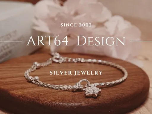 ART64 六四設計:7 月誕生石紅寶石純銀項鍊