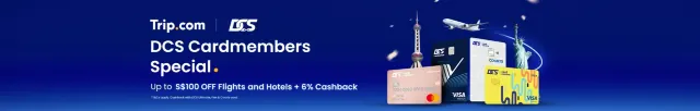 Trip.com Promo Code Singapore: DSC Cardmember Special