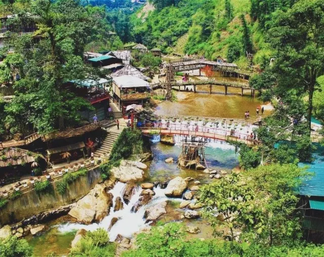 사파 여행 깟깟 마을