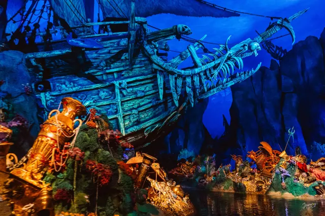 Пираты Карибского моря: Битва за сокровище (Pirates of the Caribbean: Battle for the Sunken Treasure) шанхайский диснейленд