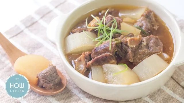 白蘿蔔牛腩燉湯