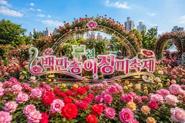부천 백만송이장미축제