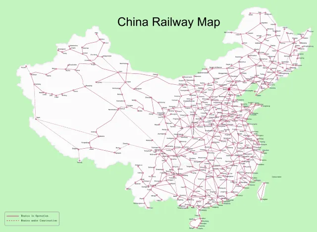 12306 중국 고속철도 개요