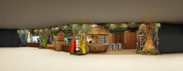 「魔法谷探洞公園」門店圖