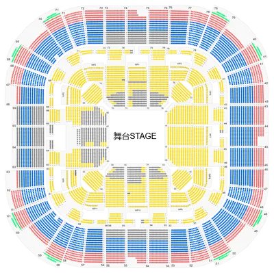 周興哲演唱會 2025 座位圖9.19