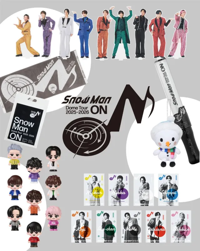 スノーマン ライブ2026 応援グッズ