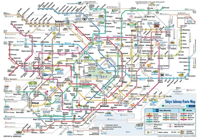 일본 지하철 어플