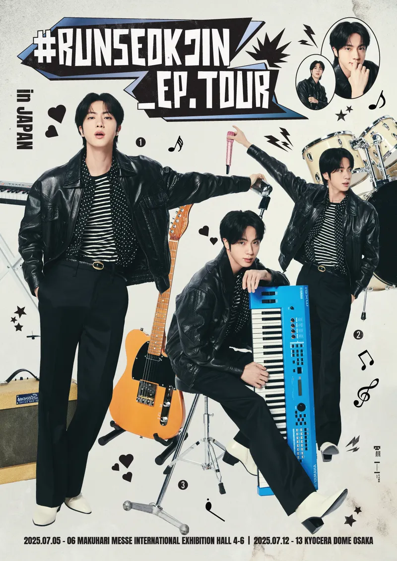 【レア‼️】BTSジン　京セラ記念新聞5誌✕2daysコンプ　新品 ラスト1点 BTS JIN ジン 新聞特別紙面 京セラドーム大阪 7/13・7/14 2部