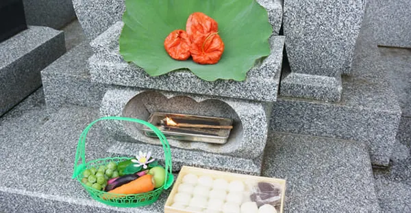 お墓参り