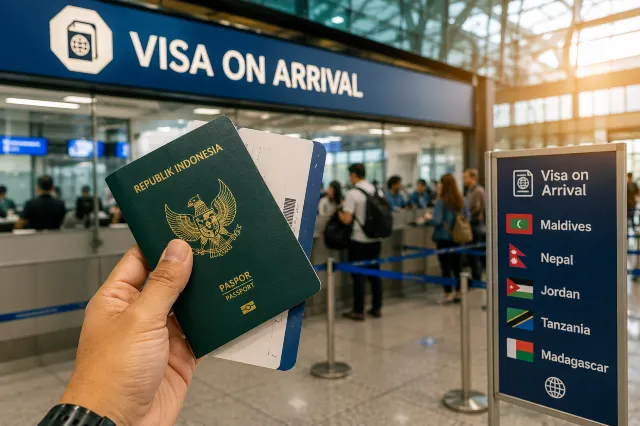 visa on arrival photo