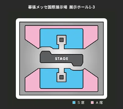 CxM ライブ 2026 座席表