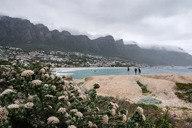 Cliffs on Camps Bay Beach