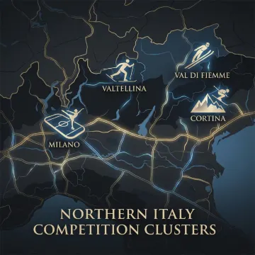 Milano　Cortina　2026の４つのクラスター