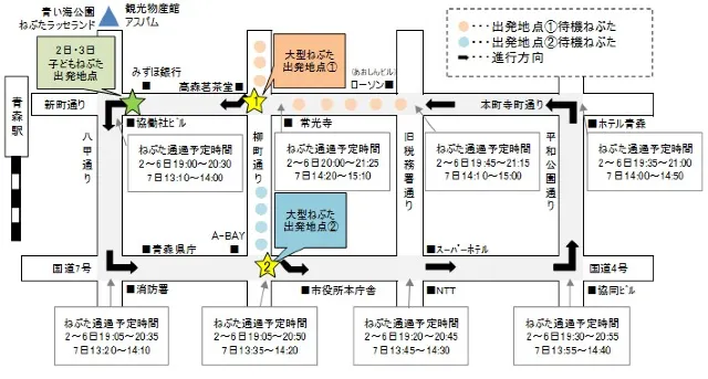 青森ねぶた祭】8月2日~7日開催！東北三大祭りの一つ「青森ねぶた祭」の 