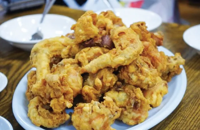 수원 화성문화제 먹거리 통닭 거리