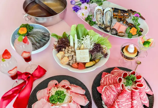 南部情人節餐廳|高雄福華大飯店 Smile One 精緻涮涮鍋