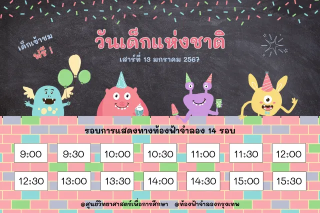  แจกพิกัด 5 สถานจัดงานวันเด็กในกรุงเทพ 2567