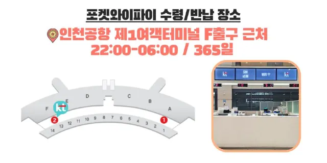 일본 포켓와이파이 수령 방법