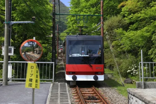 箱根登山鉄道に乗って箱根の名所を巡る