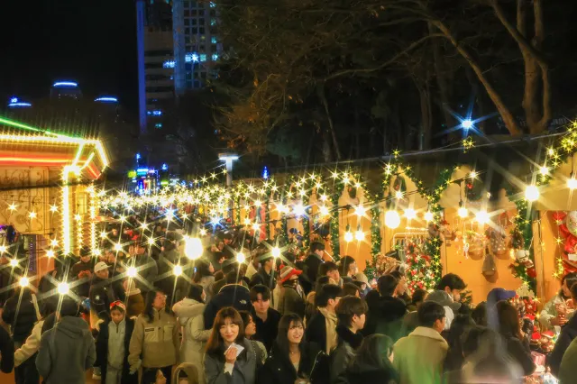 대전 유성온천 크리스마스 축제 마켓