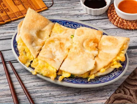 怡味早餐店 炸蛋饼