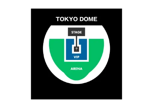 Perfume TOKYO DOME 2025座席表