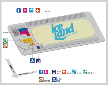台北小巨蛋場館地圖