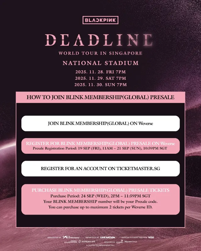 Weverse BLINK MEMBERSHIP (GLOBAL) Registration Process