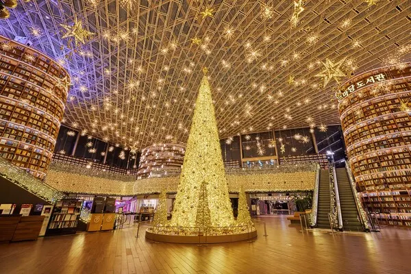 별마당 도서관 크리스마스