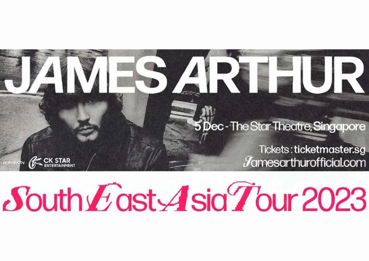 James Arthur South East Asia Tour
