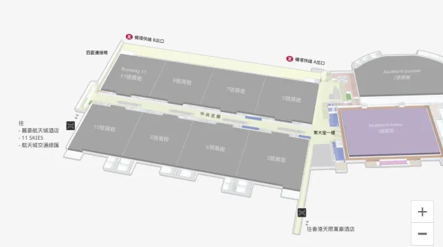 HYROX香港2025 會場平面圖