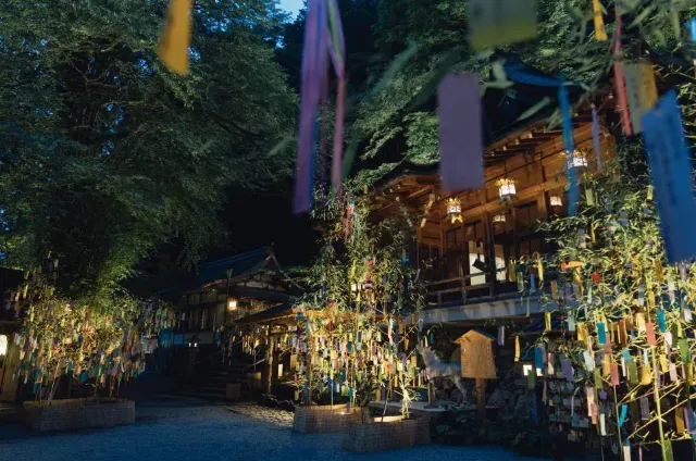 瀧船神社七夕イルミネーション