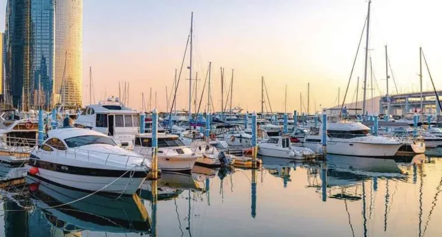 수영만 부산 요트 투어