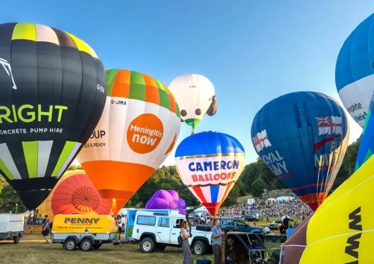 Bristol International Balloon Fiesta takes to the summer skies once again