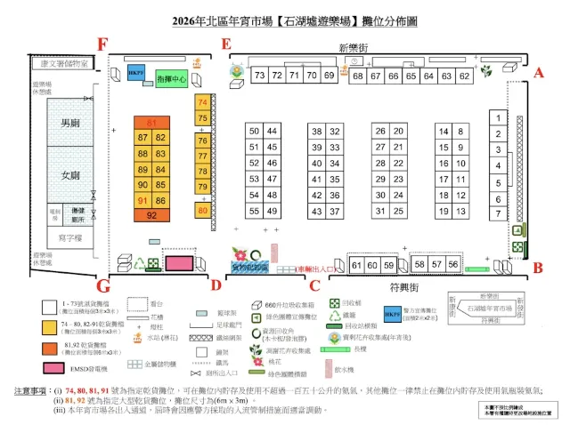北區石湖墟遊樂場年宵市場