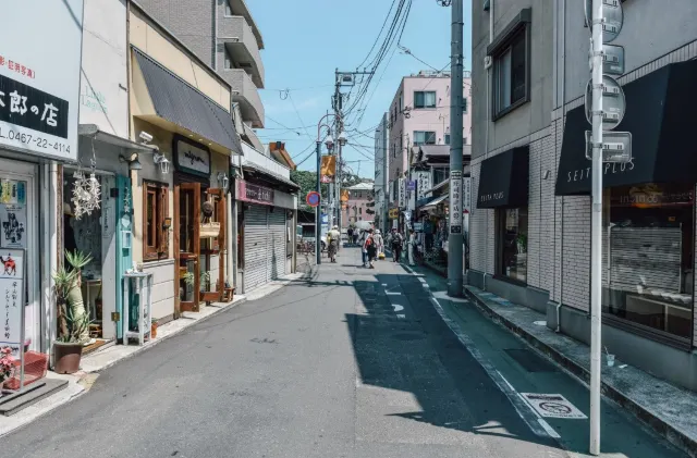 카마쿠라 코마치 도리 쇼핑 지역