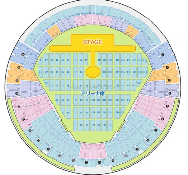 TXT ライブ2025 福岡】12月27日・28日 みずほPayPayドーム開催！座席表