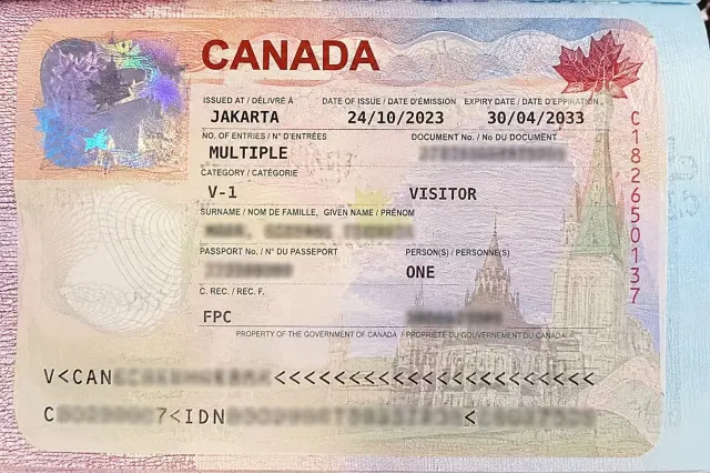canada visa ilustration