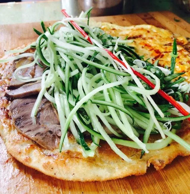 辛園 牛肉捲餅